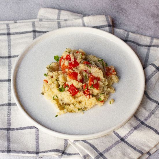 Кускус с овощами