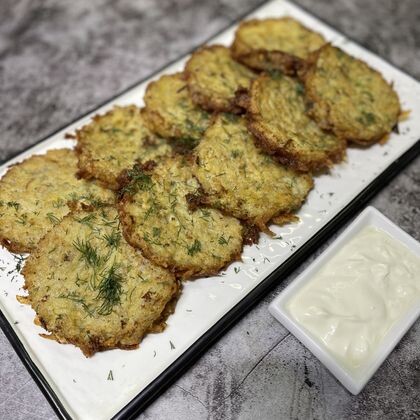 Зразы картофельные со сметаной. 10 шт.