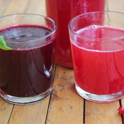 Морс из черной смородины