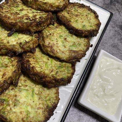 Оладьи из кабачков. 10 шт.