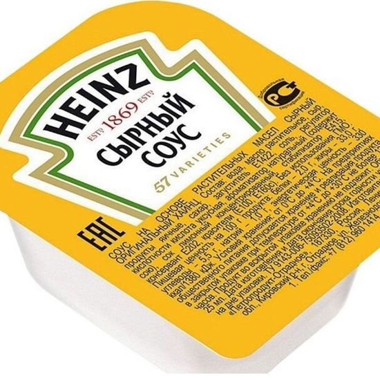 СЫРНЫЙ СОУС 0,25гр Heinz