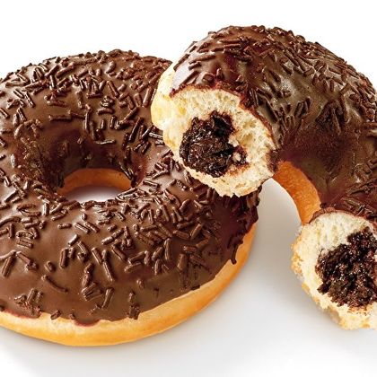 Пончик тройной шоколад
