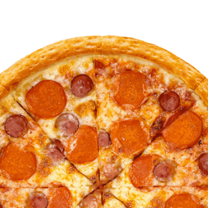 Пепперони и колбаски