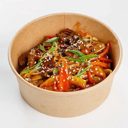 Вок с говядиной