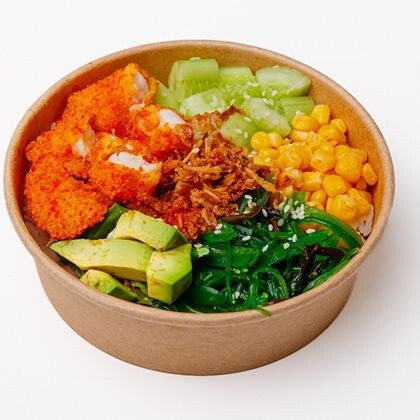 Боул с креветкой