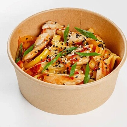 Вок с морепродуктами