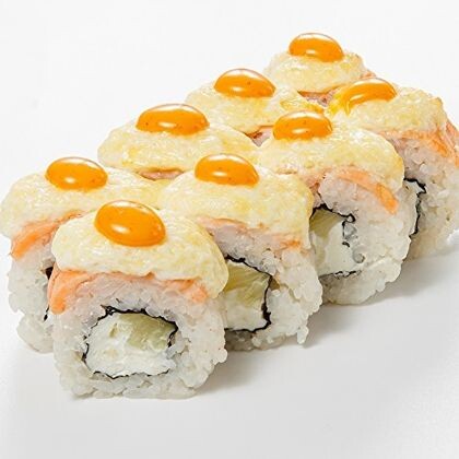 Филадельфия с ананасом запеченная