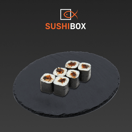 Мини роллы с угрем