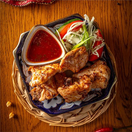 ШАШЛЫК ИЗ КУРИЦЫ