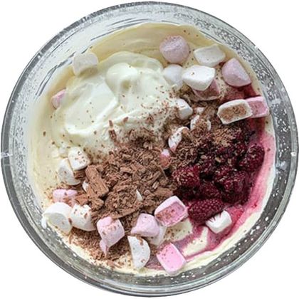 Marshmallow yogurt