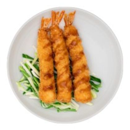 Shrimp Katsu and salad