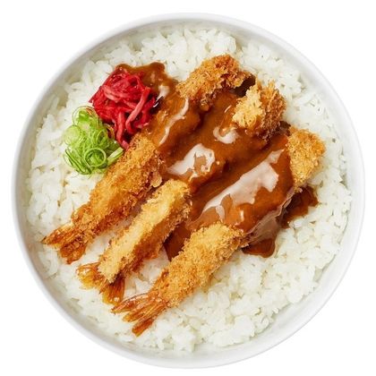 Shrimp katsu curry
