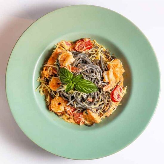 Лингвини из морепродуктов