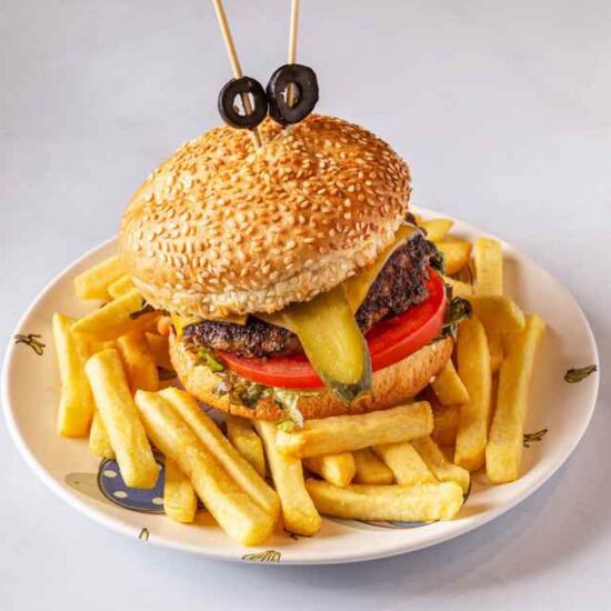 Детский мини-бургер