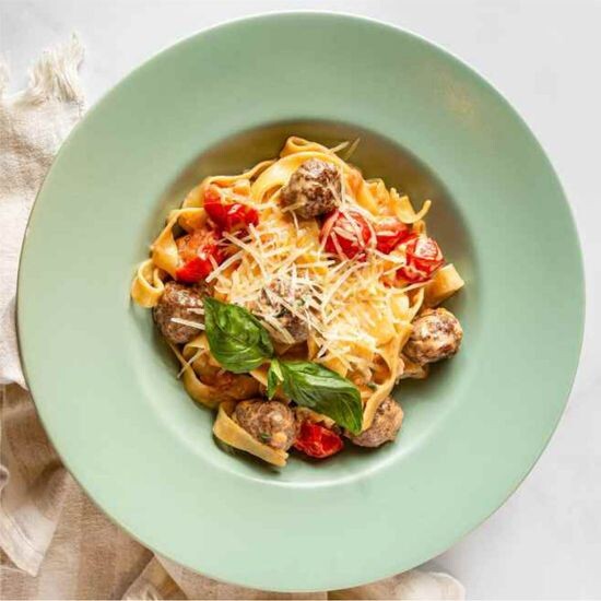 Фетучини Кёфте