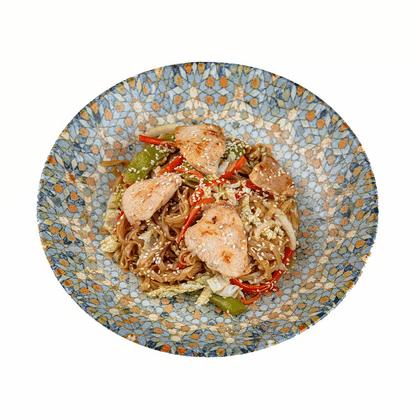 Удон с курицей