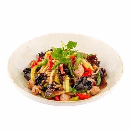 Вок с курицей