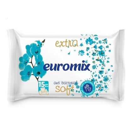 Влажные салфетки Euromix (15 шт)