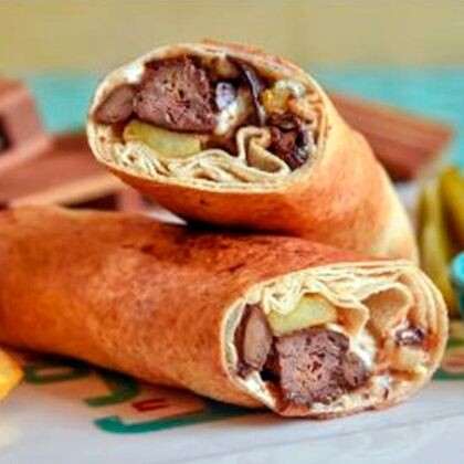 Сэндвич с куриной печенью