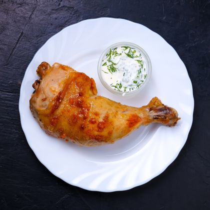Куриная ножка запеченная