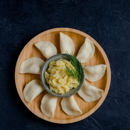 Вареники с картофелем п/ф