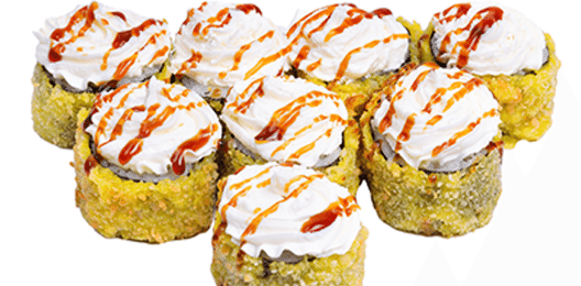 Суши «Лосось в темпуре»