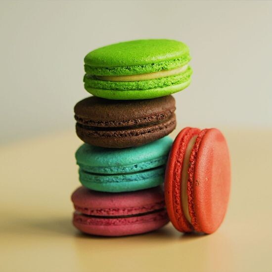 Макарони Клубничный чизкейк