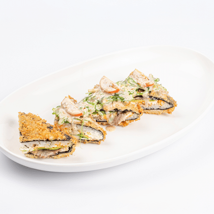 Такос темпура с угрем