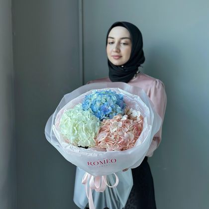 3 гортензии