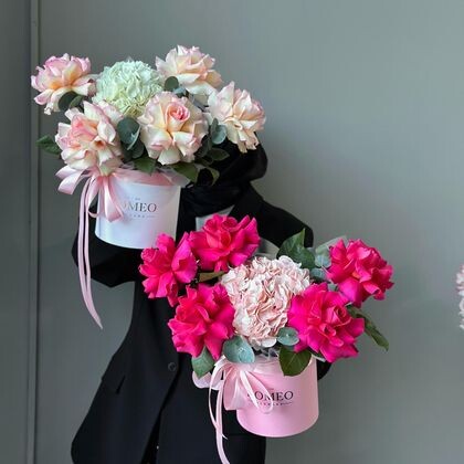 Сборная композиция в коробочке