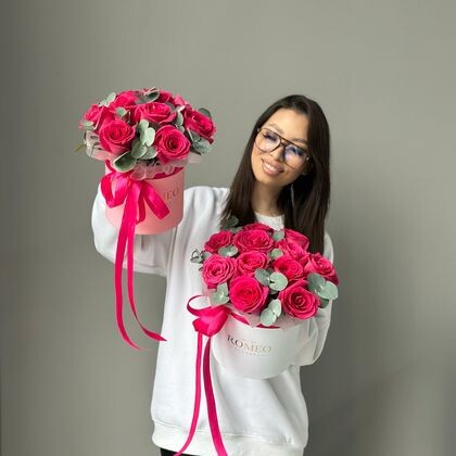 Розы в коробочке