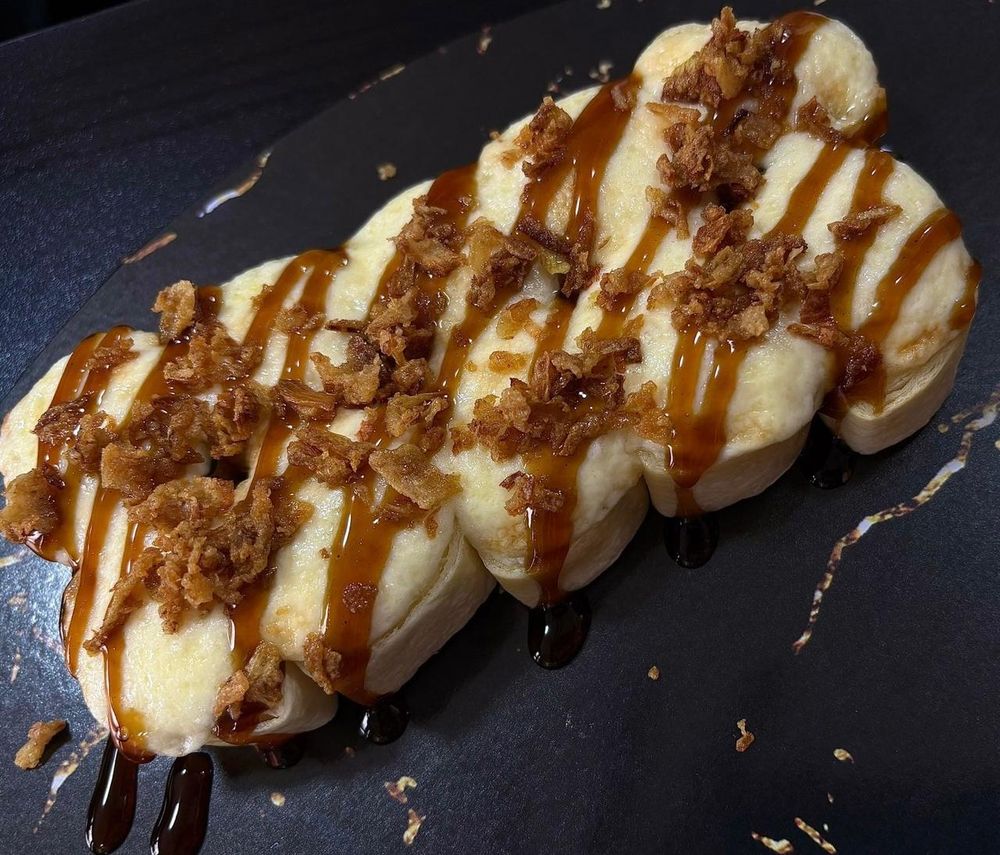 Запеченная тортилья с лососем