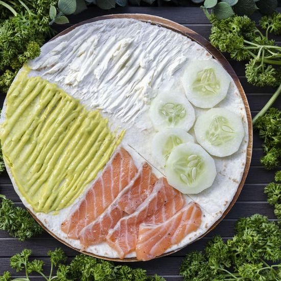 Salmon Triangle Wrap 🐟