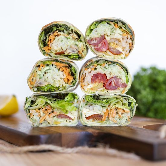 Vegetarian Burritos – 6 Pieces 🌯