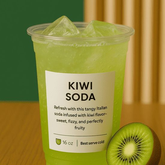 Kiwi Soda  – 16OZ 🥝