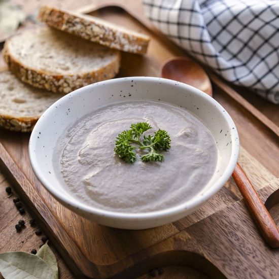 Creamy Mushroom Soup 🥣