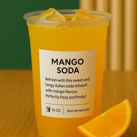 Mango Soda – 16OZ 🍹