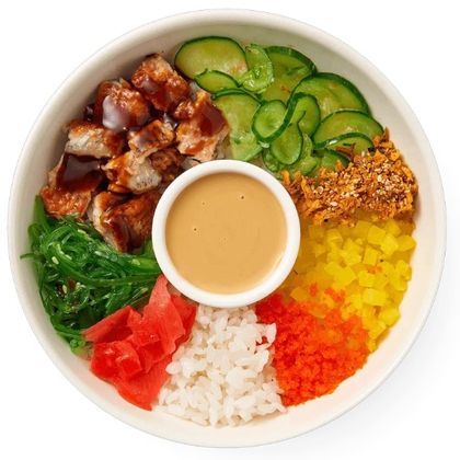 Poke Eel and Unagi Sauce