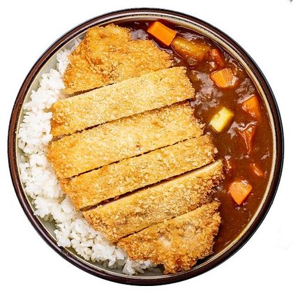 Tonkatsu curry vegetables