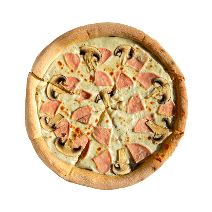 Пицца с ветчиной