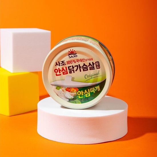 Консервированная куриная грудка (касымсаль)