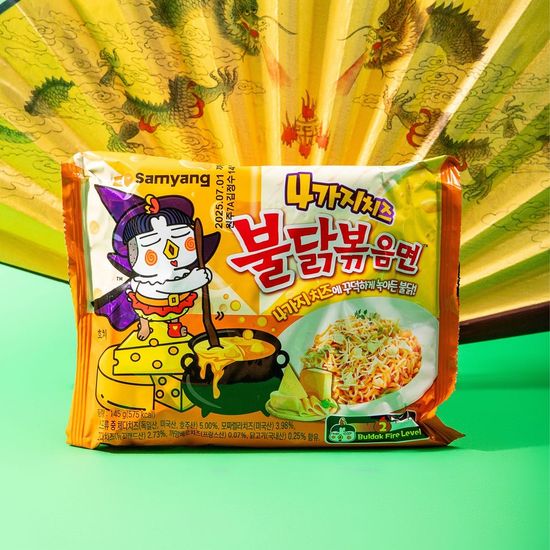 Бульдак погыммён 4 сыра