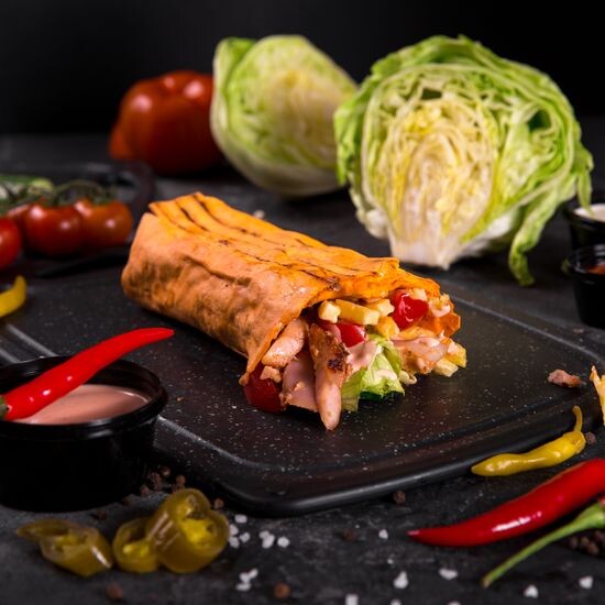 Пикантный донер куринный