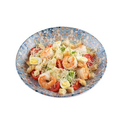 Цезарь с креветками (двойная порция)