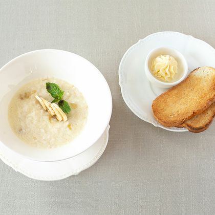 Каша рисовая с бананом