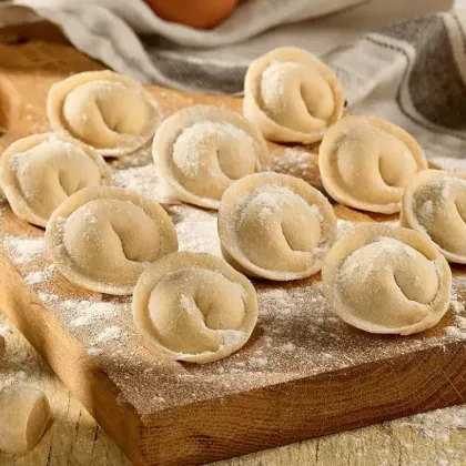 П/ф пельмени смешанные 0,5 кг.