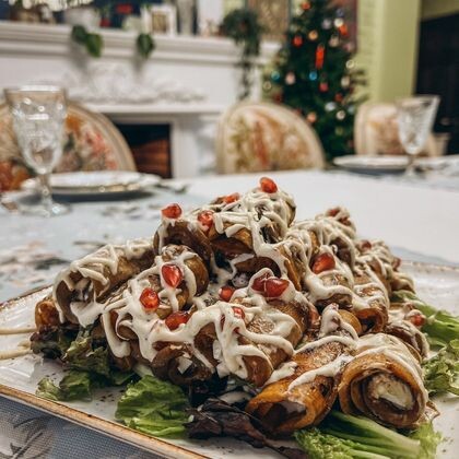 Закуска из баклажан