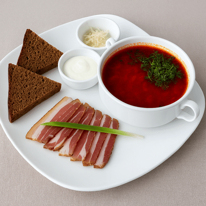 Борщ вчерашний