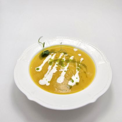 Крем суп из тыквы