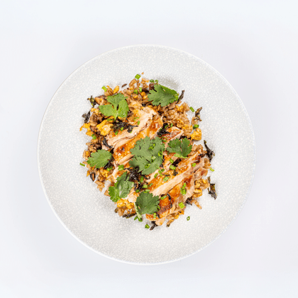 Рис с курицей унаги